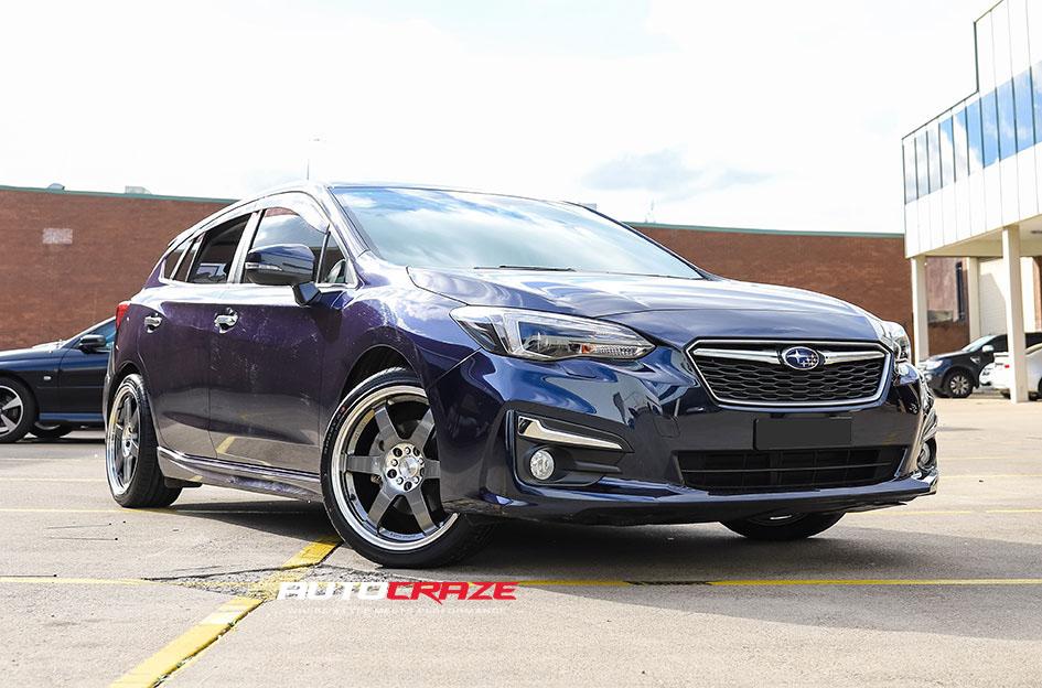 SUBARU IMPREZA DRIFTER GUN METAL POLISH CENTRE 